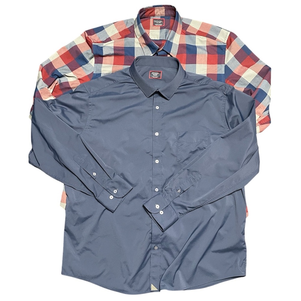 Untuckit lot of 2 XXL men’s long sleeve shirts
